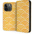 Japanese Wave by Cat Coq iPhone 15 Pro Folio Case